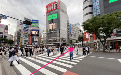 フレイアクリニック渋谷院までのアクセス③